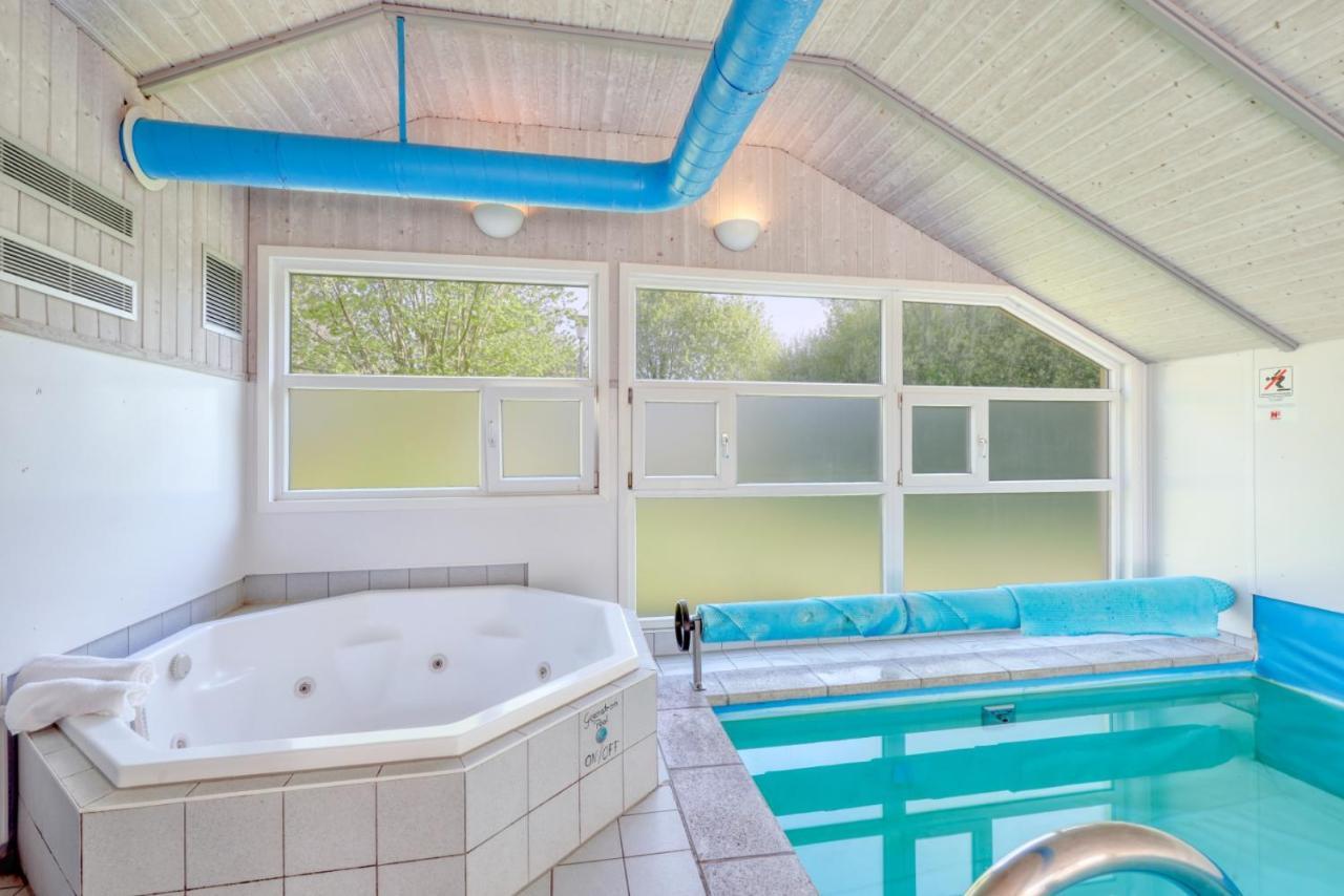 호헨도르프 Kranich Poolferienhaus 빌라 외부 사진