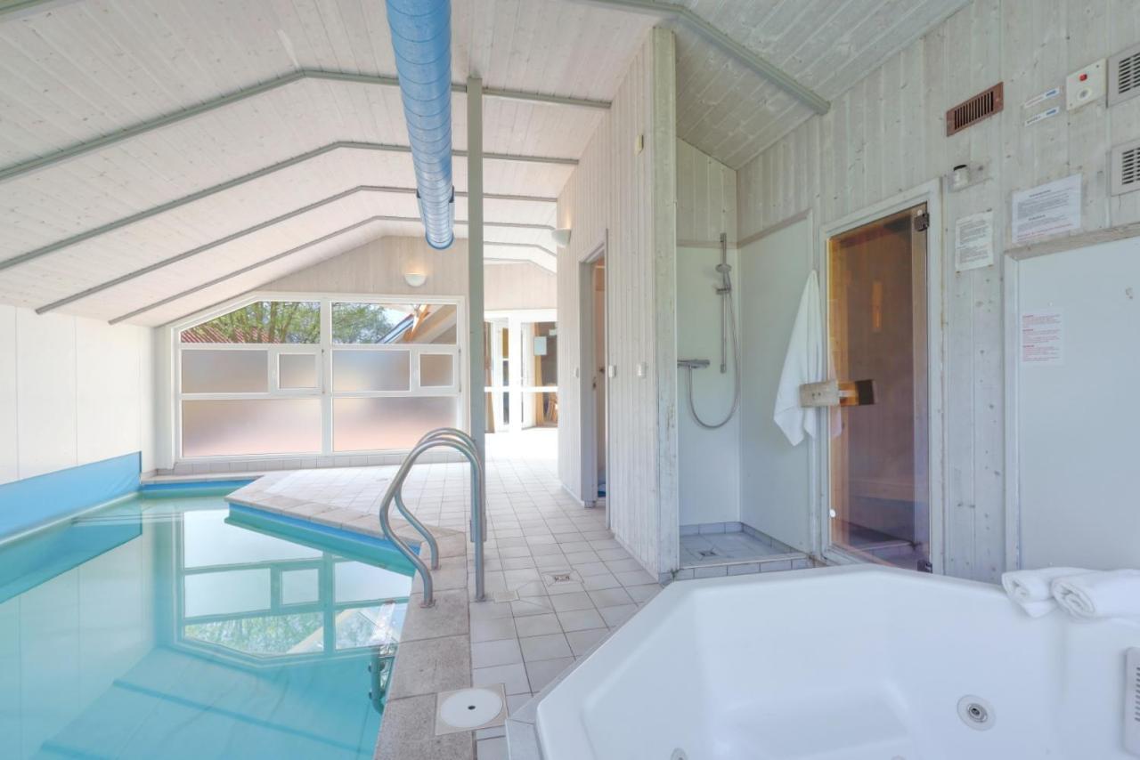 호헨도르프 Kranich Poolferienhaus 빌라 외부 사진