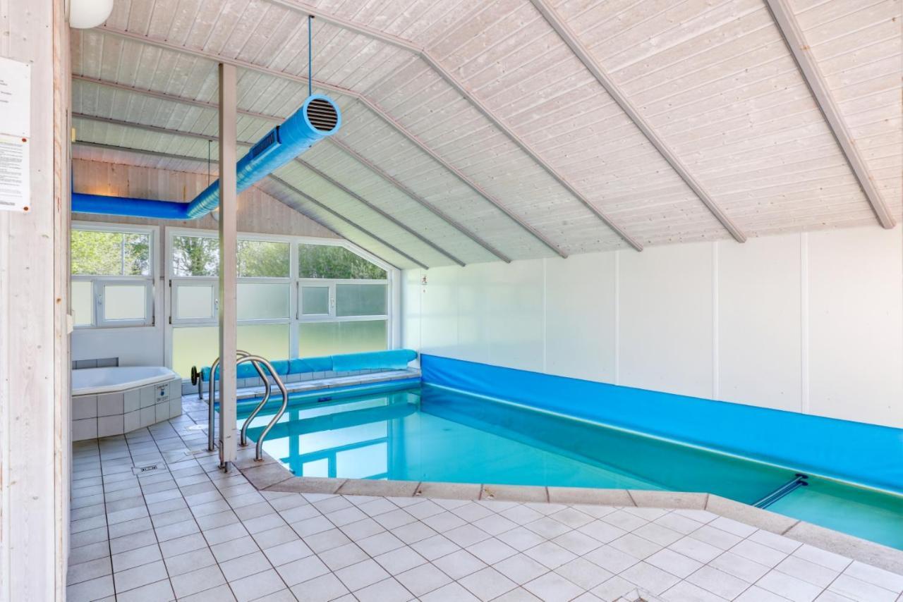 호헨도르프 Kranich Poolferienhaus 빌라 외부 사진